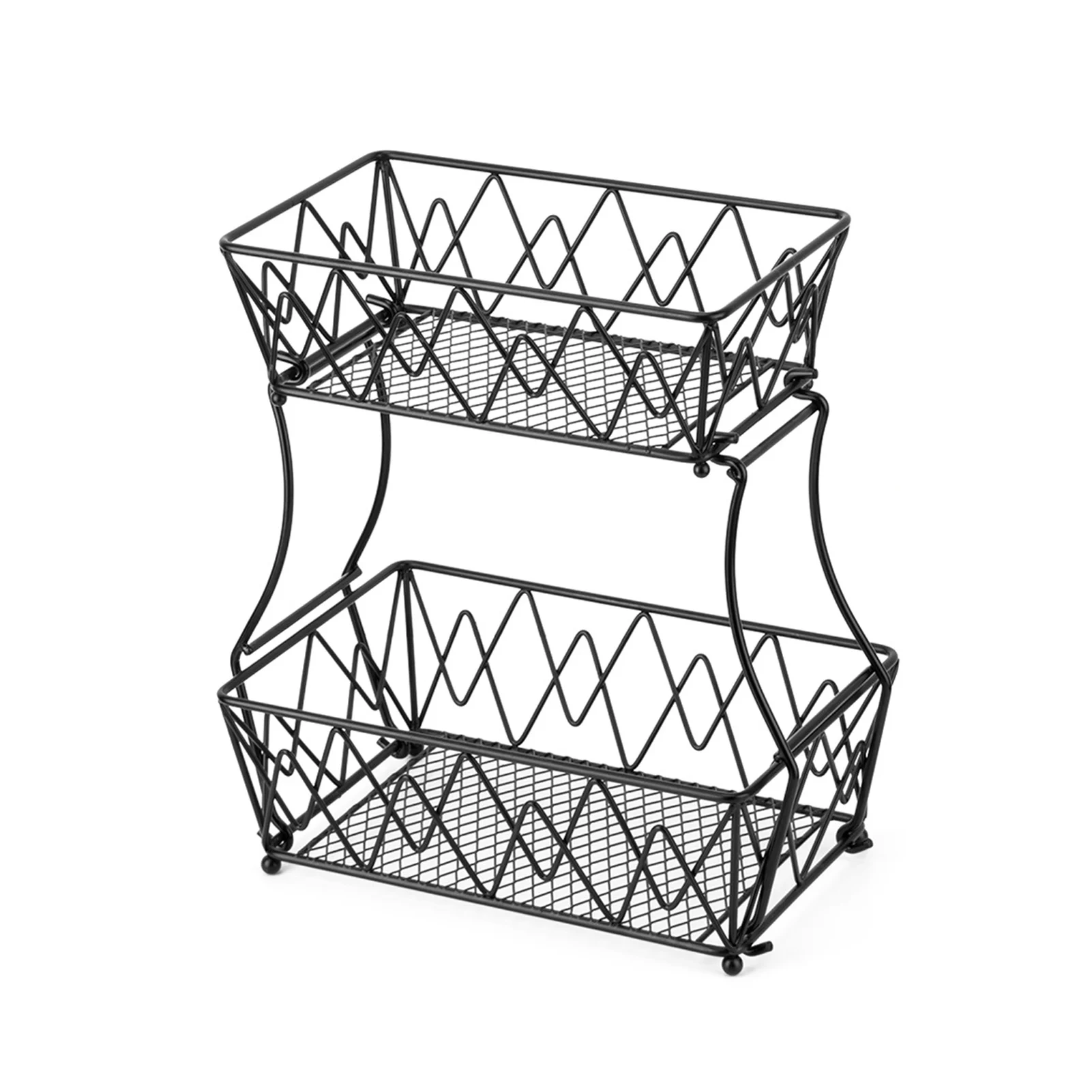 Креативная домашняя тарелка для конфет в гостиной двухслойная металлическая