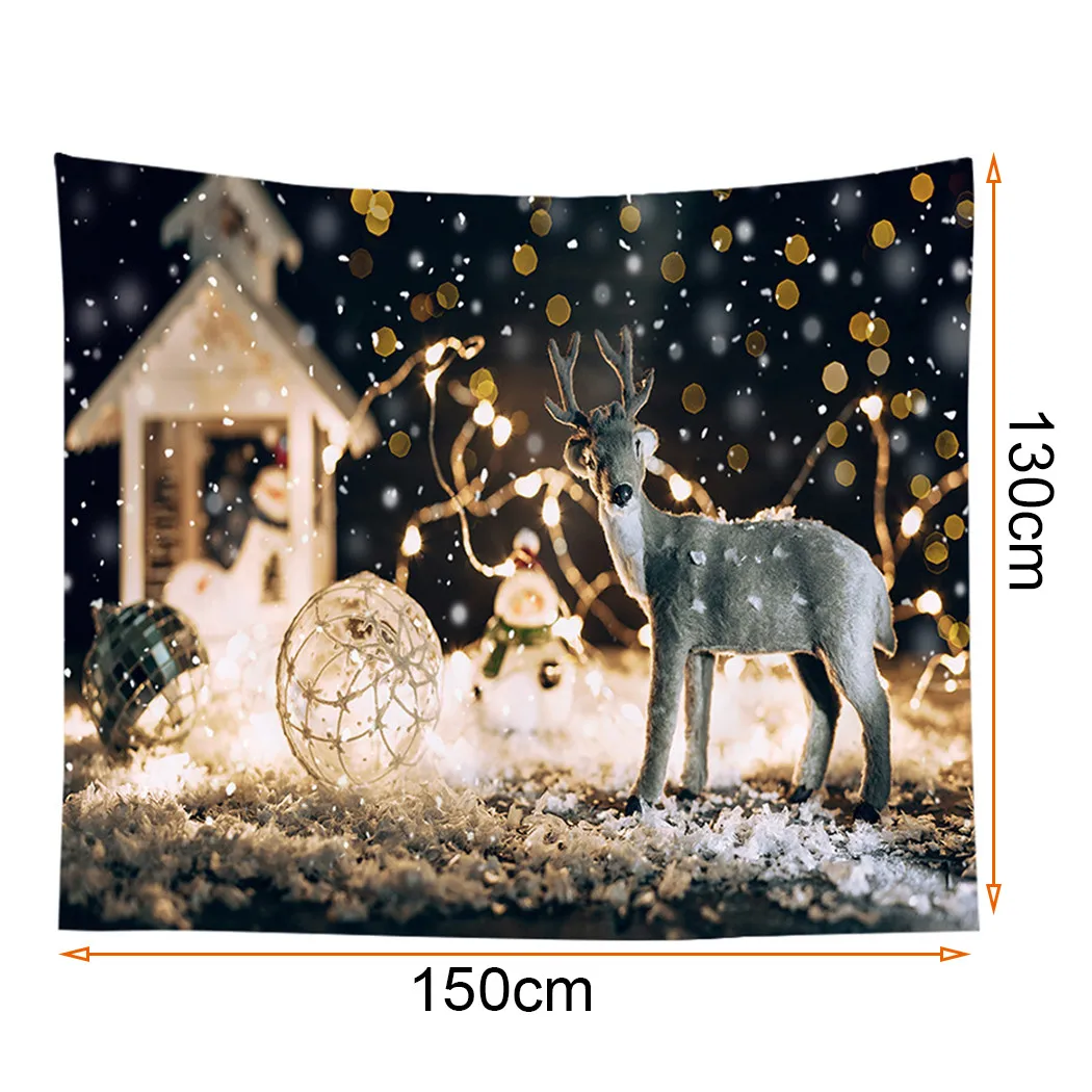 

Christmas Tapestry Wall Hanging Decoration Wall Art Blanket For Christmas Tapestry Dormitory Room Decoration Cloth