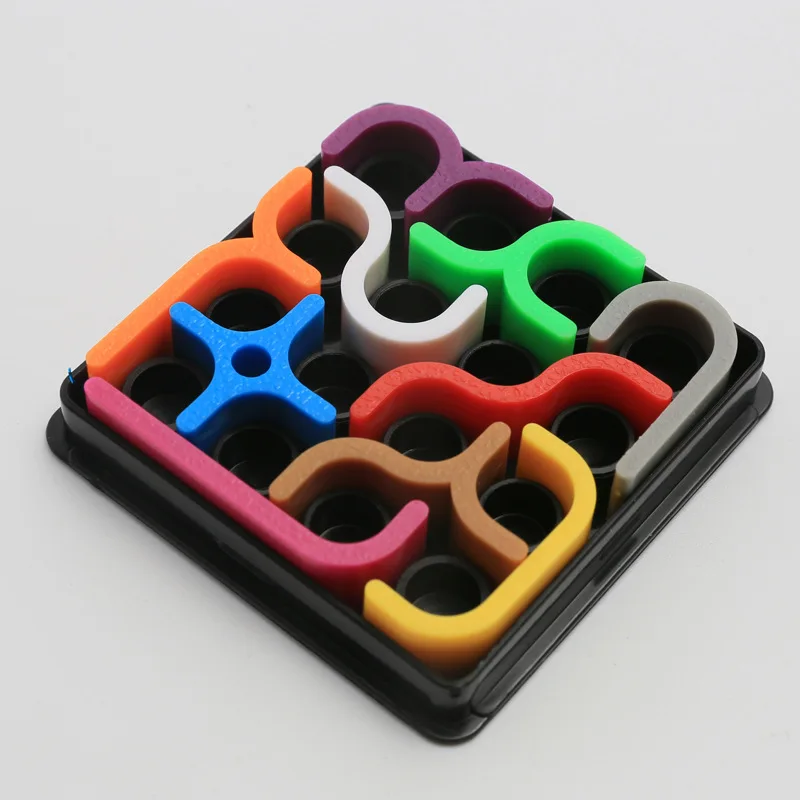 Креативная 3D головоломка интеллекта Crazy Curve Sudoku Геометрическая линия матрица