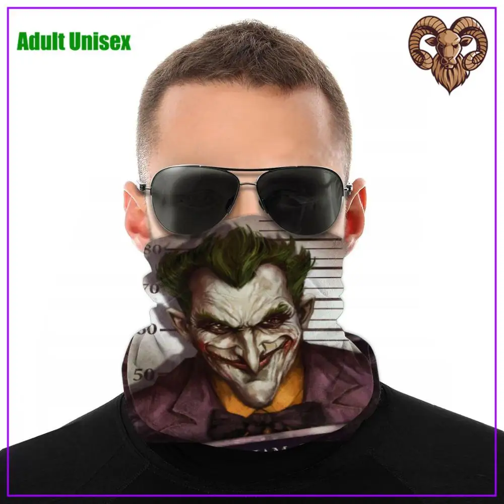 Маска для лица мужчин женщин клоуна Джокера плохого качества многоразовая