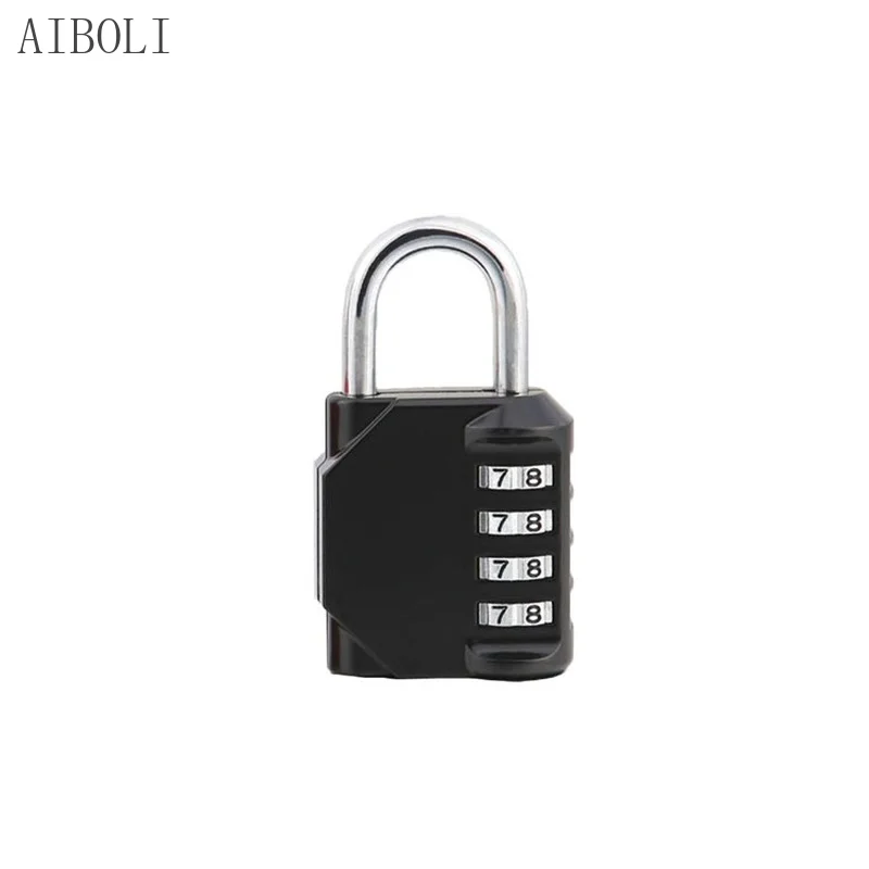 

Четырехзначный замок с бычьей головкой, Классический Комбинированный Замок для спортзала в европейском и американском стиле