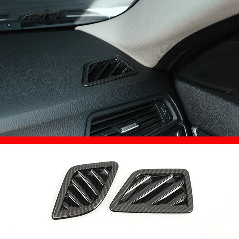 

For 2011-2017 BMW 5 Series F07 F10 F11 F18 ABS car dashboard air outlet decorative frame cover sticker interior accessories