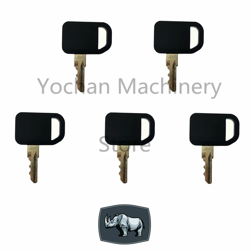 5 шт., брелок зажигания для Bobcat JD, John Deere Gator X749 345 355D 425 F735 GT225 5 шт., брелок зажигания для Bobcat JD, John Deere Gator X749 345 355D 425 F735 GT225