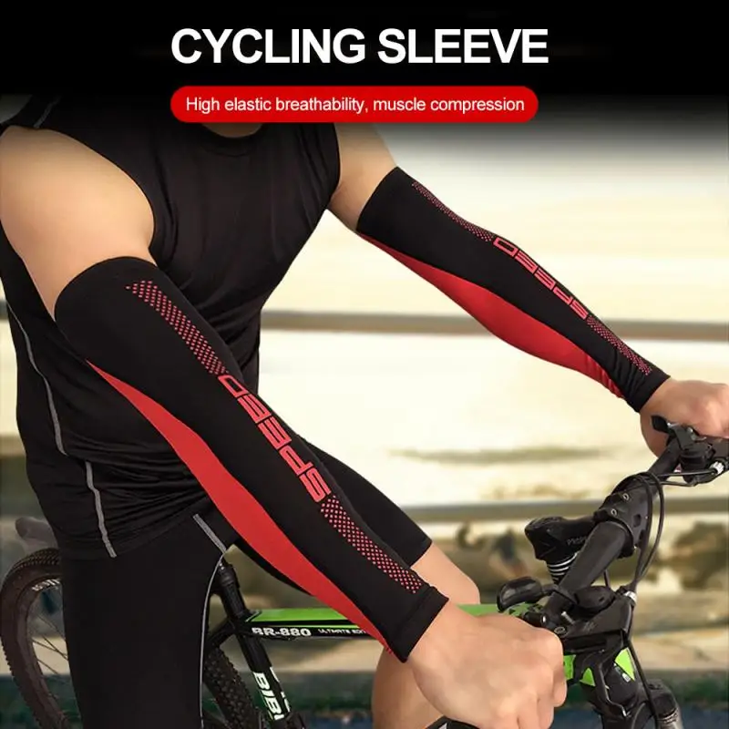 

2021 HOT Breathable Sports Arm Guard Sport Cooling Arm Sleeves Cover Basketball Golf Outdoor Sport UV Sun Protection Sports Safe