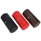 Футляр для наручных часов, кожаный, с 2 отделениями