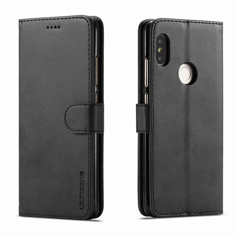 Кожаный чехол-книжка для Xiaomi Redmi Note 5 Pro 4X 10 9 s 9A 8 T 8A 7 7A 6 6A 5Plus | Мобильные телефоны и