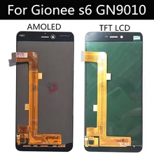 Для Gionee s6 GN9010 ЖК дисплей + кодирующий преобразователь сенсорного