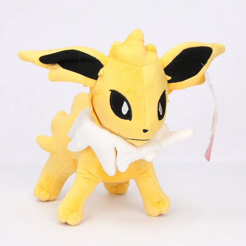 Такара Tomy подлинный Покемон Пикачу Eevee плюшевые игрушки Charmander Gengar Pichu Bulbasaur Mew плюшевые мягкие игрушки для детей - Цвет: 20cm Jolteon