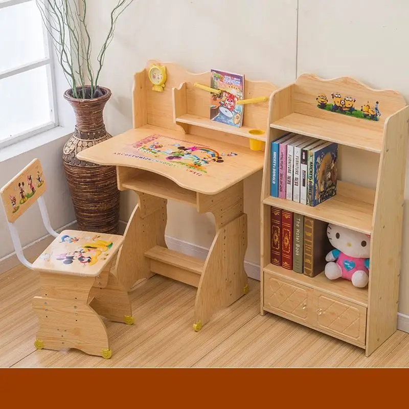 Masasi Estudio Pupitre Mesinha De Estudo Y Silla Tavolino Bambini Регулируемый Детский стол для обучения |