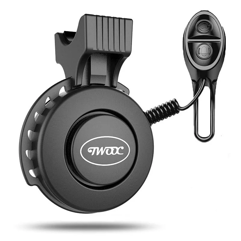 Новинка 1 шт. USB Перезаряжаемый электронный водонепроницаемый велосипедный гудок