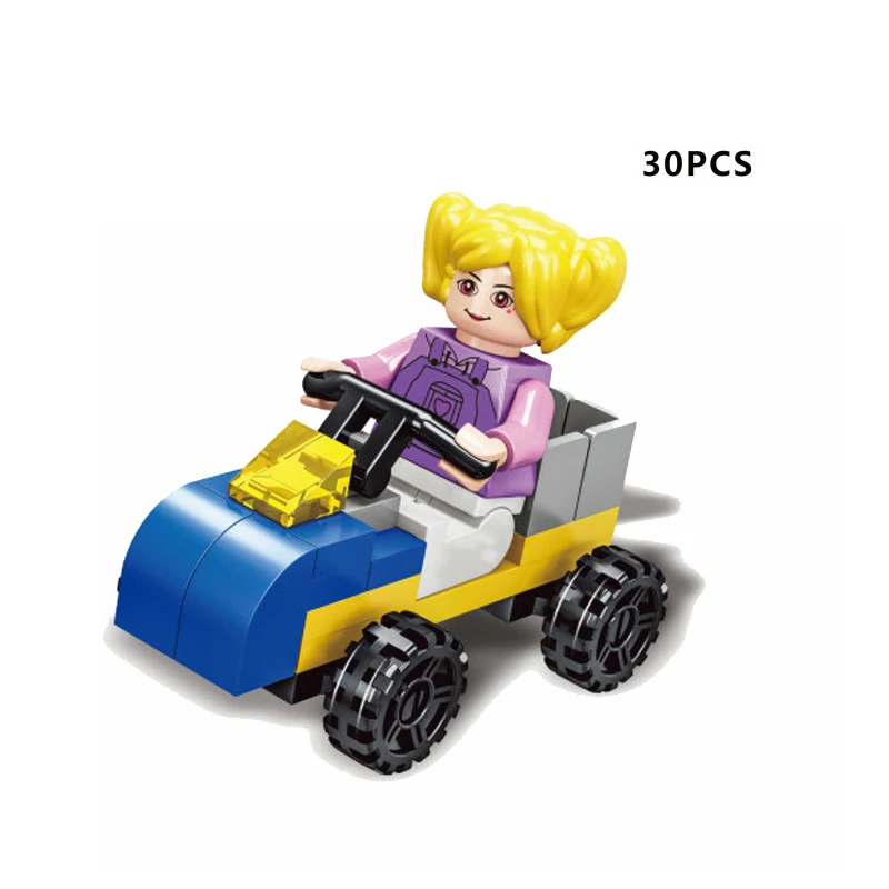 

Kindergarten Assembly Blocks Children's Educational Toy Model Girl Small Particle Building Blocks toys birthday gifts