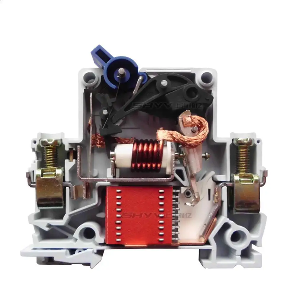 Цепи 2pole 6A 10A 16A 20A 25A 32A 40A 50A 63A DC Автоматический выключатель MCB для