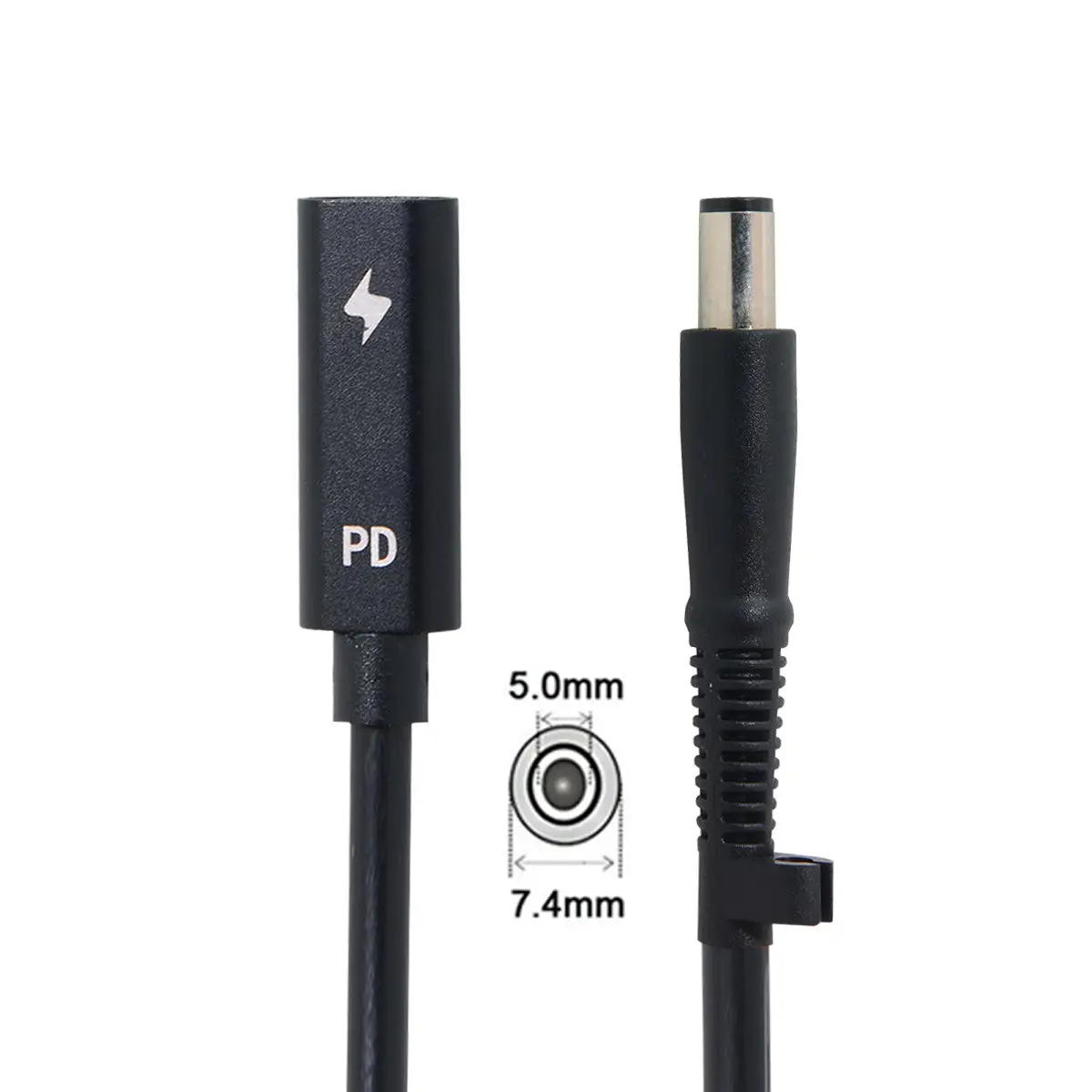 Chenyang Тип C USB женский Вход переменного тока в постоянный 7 4*5 0 мм/5 5*2 5 1 мм/4 0*1 3 мм ..