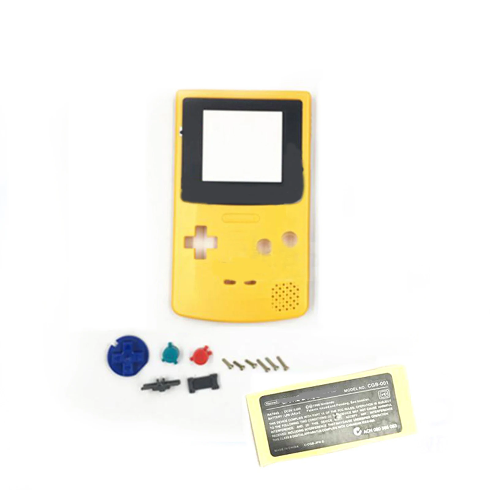 Защитный чехол с полным покрытием корпуса для Nintendo Game Boy Color GBC Pikachu Pokemon консоль