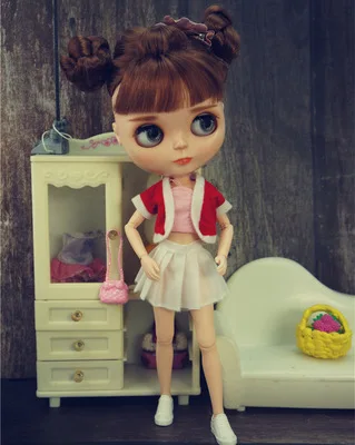 Комплект одежды для кукол Blythy аксессуары сделай сам декор игрушечный домик