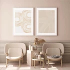 Абстрактный современный геометрический постер, минималистичное настенное искусство, линия, холст, живопись, принты, скандинавские картины для гостиной, домашний декор