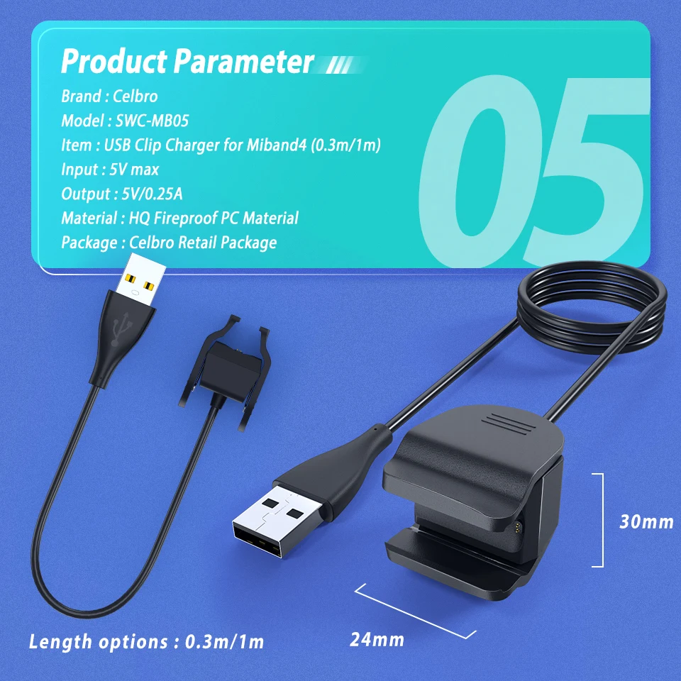 USB зарядный кабель для Xiaomi mi Band 4 зарядное устройство док-станция зажим для mi Band 4 mi Band 4 mi Band 4 браслет зарядное устройство s Зарядка Док-станция Smart