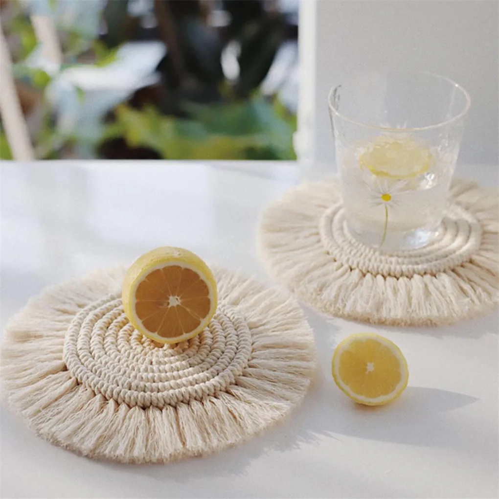 Овальная искусственная кожа коврик для стола чистый ручной работы детской чашки