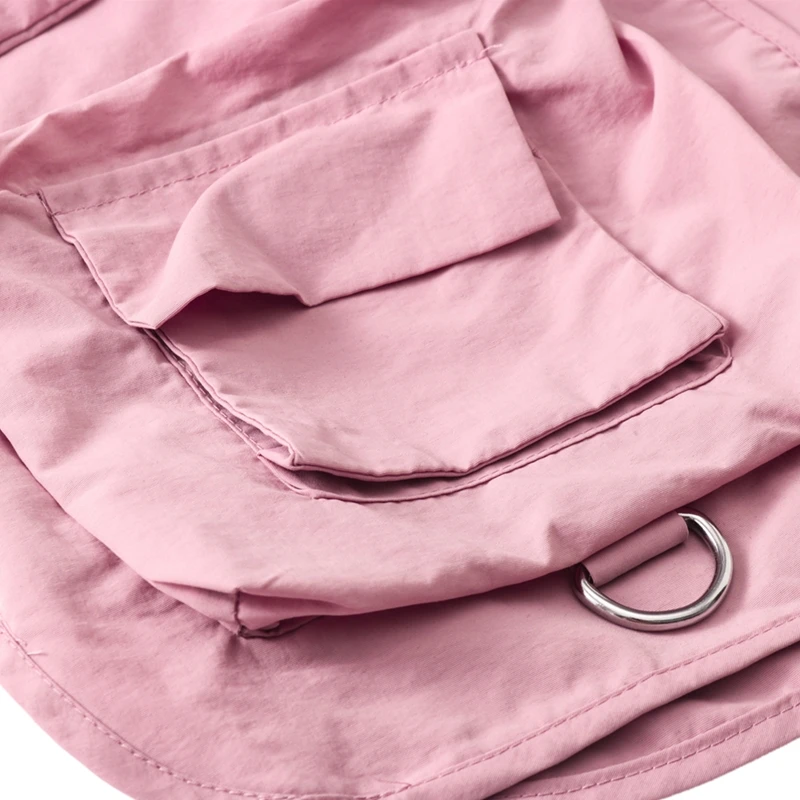 

2021 Military Multiple Pockets Cargo Vest Hip Hop Vest Men Dad Core Vest Sleeveless Jacket Gilet Men's Vest Streetwear