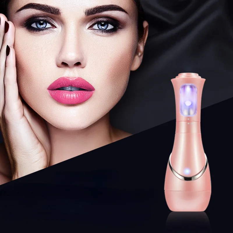 

Portable Electric Care Beauty Ultrasonic Ion Vibration Mini Lip Device Eye Massager lLp Plumping Enhancer