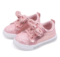 baby kids shoes girls sneakers glitter toddler girl sneakers soft bottom with crystal kids shoes children girls bling shoes