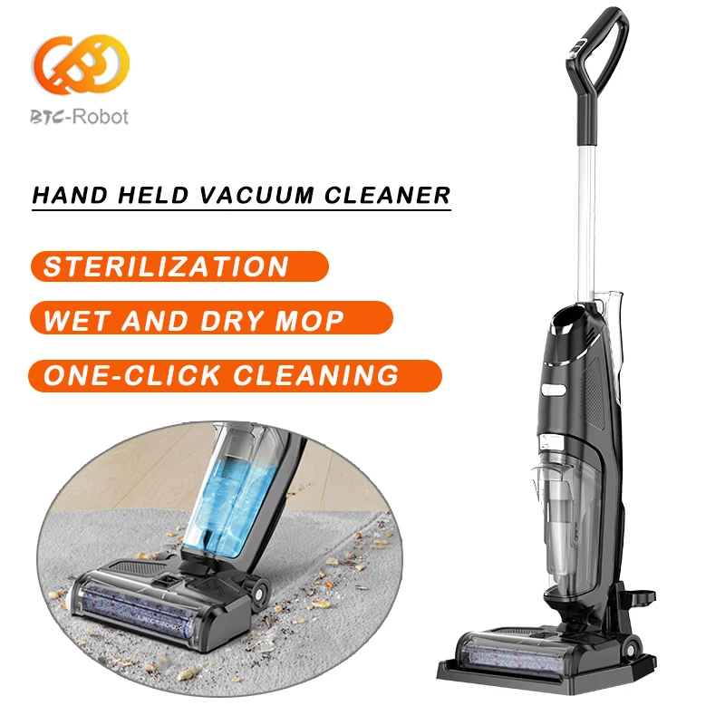 

12 Pro Smart Cordless Portable Vacuum Cleaner For Floor And Carpet Washer, UV Sterilization, Vacuum Cleaner Mapping