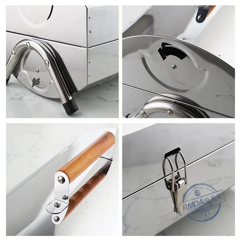 Гриль из нержавеющей стали Портативный складной уличный простой гриль для