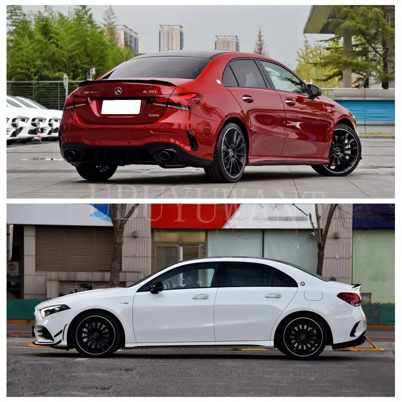 UBUYUWANT для Mercedes Benz W177 A Class A200L A200 A180 2019 2020 высококачественный спойлер из АБС