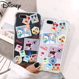 Disney Stamp Cartoon Cute Phone Case for iPhone13 13Pro 13Promax 12 12Pro Max 11 Pro X XS MAX XR 7 8 Plus Cover