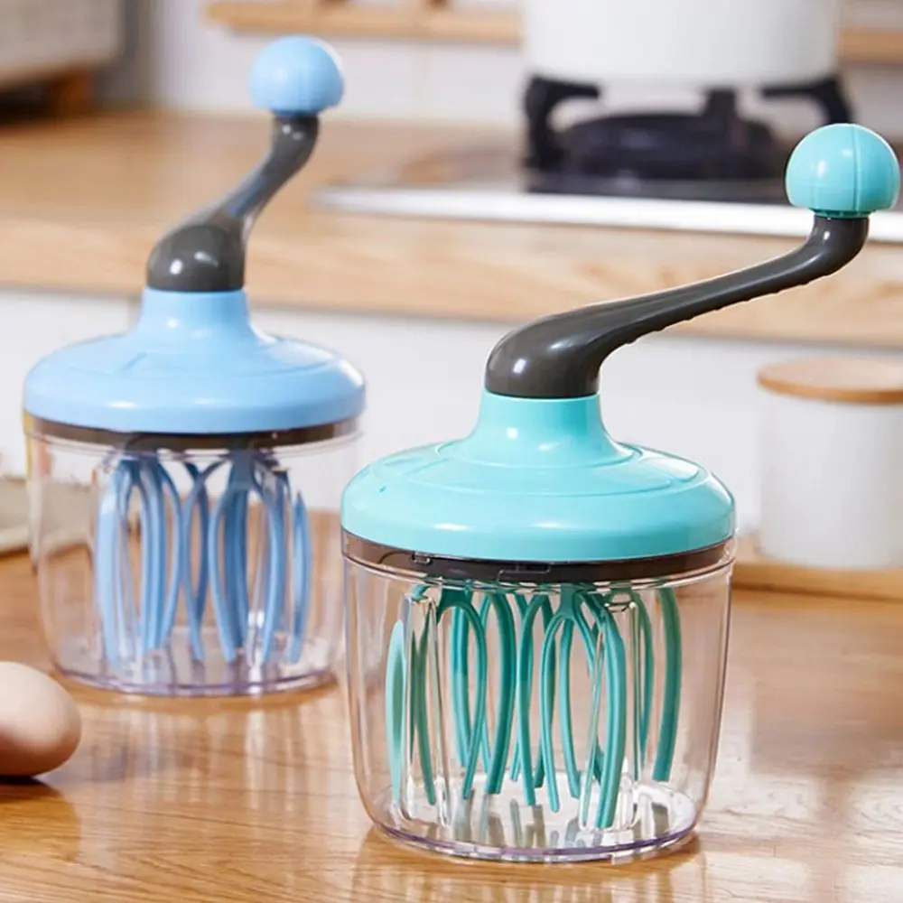 

Manual Eggbeater Mixer Hand-cranked Egg Cream Whisk Hand-held Egg Beater Stirring, Home Kitchen Baking Tool