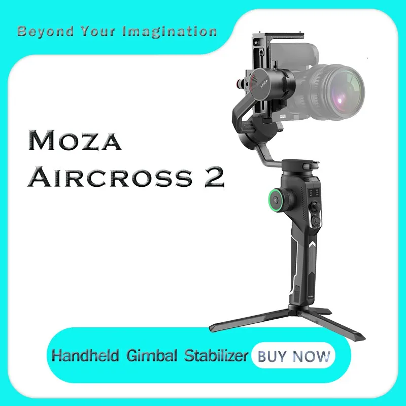 

3-осевой шарнирный стабилизатор Moza Aircross 2 для камеры Sony A6300 Panasonic GH5 GH4 Canon EOS Pk Zhiyun Crane