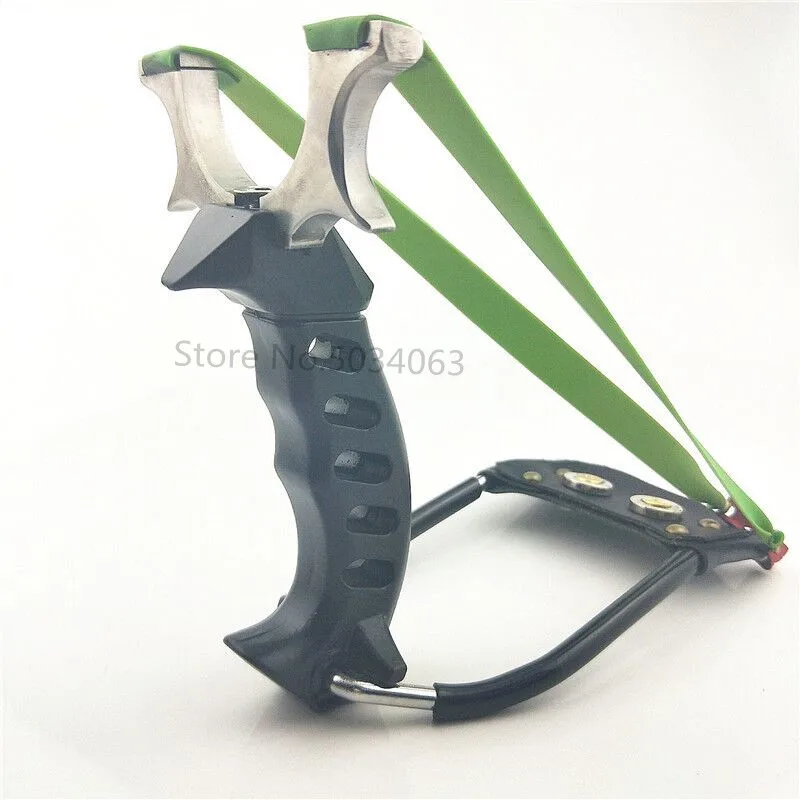 

Powerful hunting slingshot detachable bow head with rubber band hand-held bow outdoor sling shot