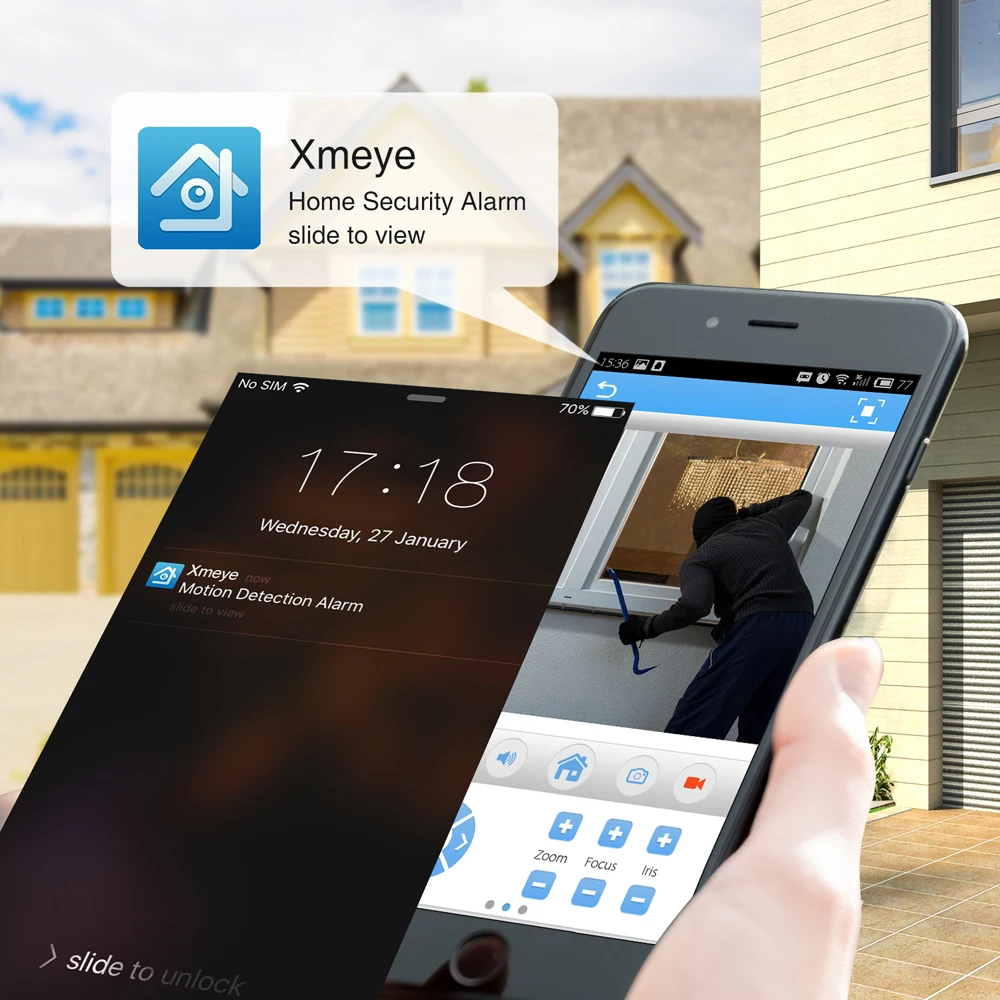 Камера видеонаблюдения SANNCE 8 каналов 1080 P 2 МП шт. 1080P HD 1920*1080 дюймов система