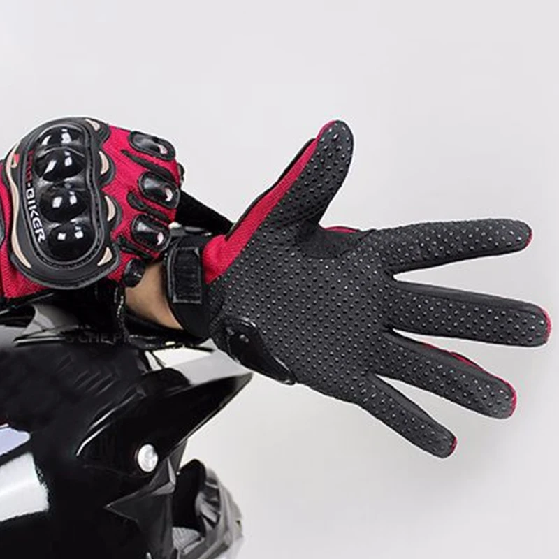 Motorcycle And Mountain bike Gloves-Cycling Hand Skid Prevent Breathable Protector Full Finger Adult Men's | Автомобили и