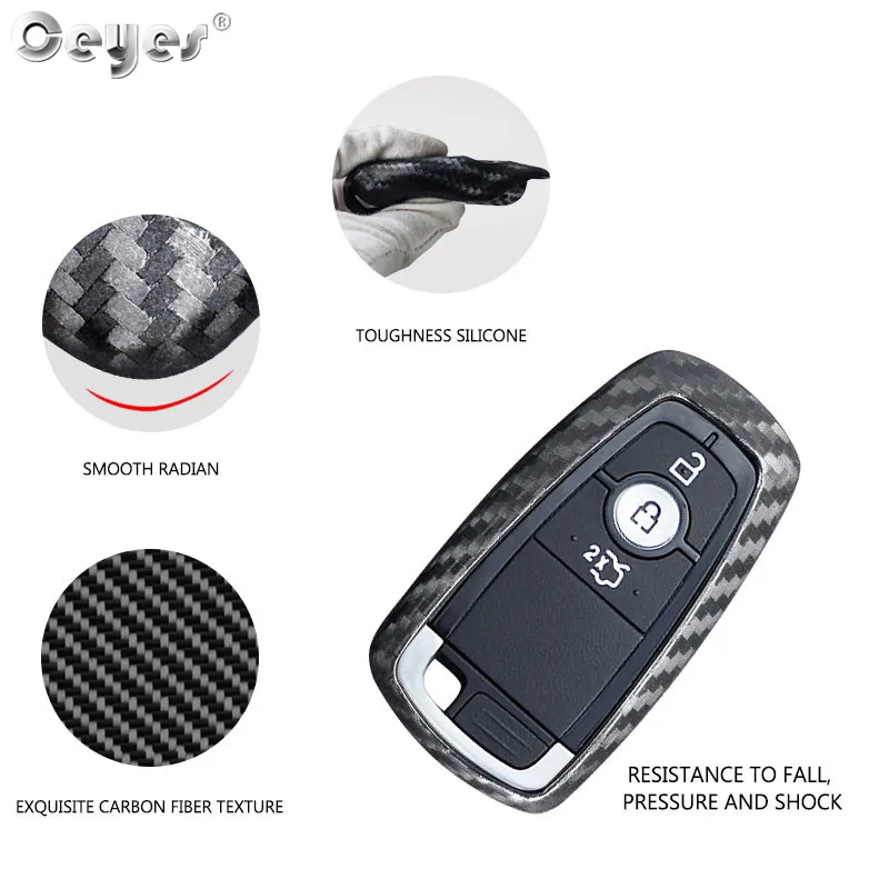 Ceyes Smart Protect Shell автомобильные аксессуары для стайлинга чехол Ford C MAX Ecosport Focus S RS ST