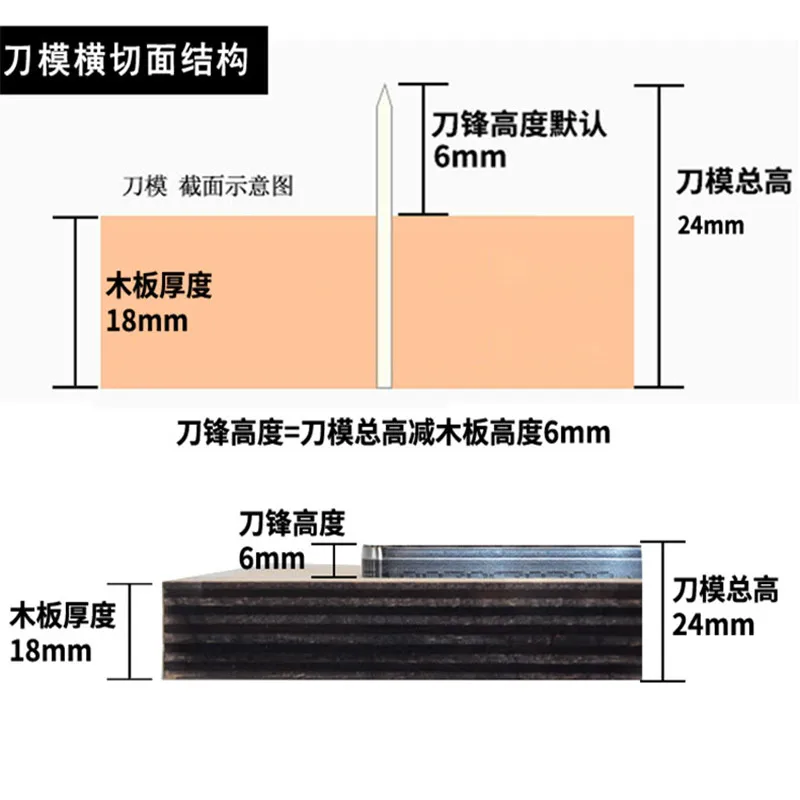 

Women's Business Wallet cutting die punching tool steel card bag straight mold leather wallet cutting die wood mold