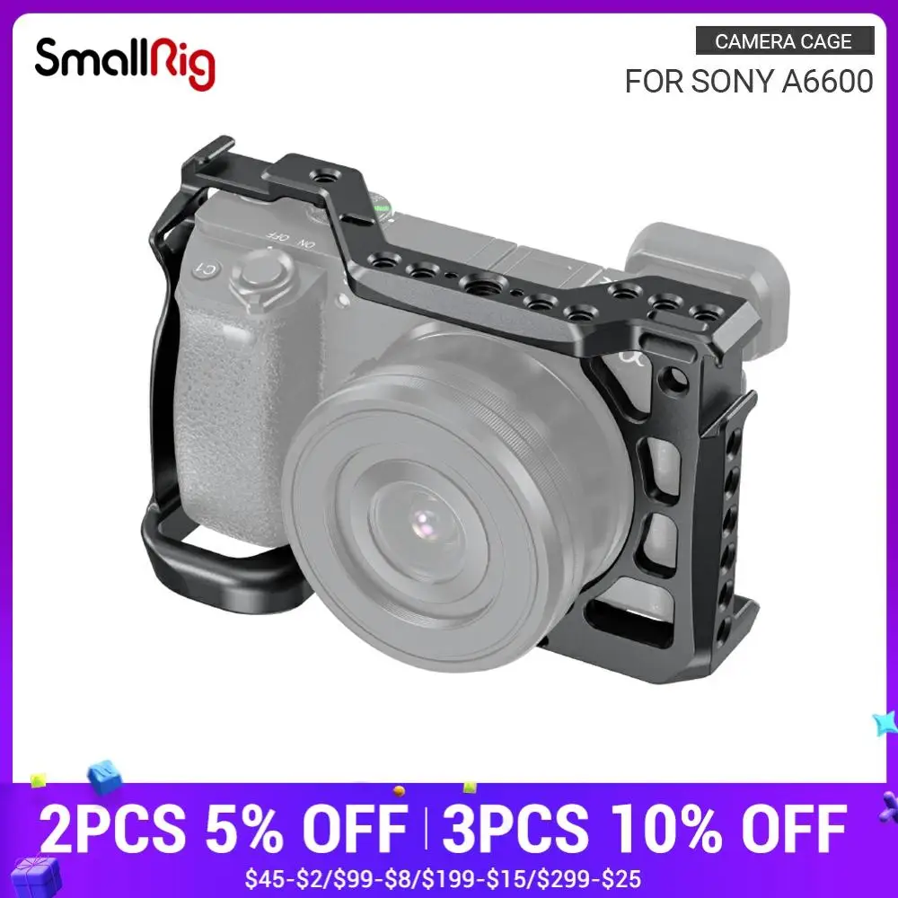 Клетка SmallRig A6600 для камеры Sony клетка Dslr с холодным башмаком и отверстиями