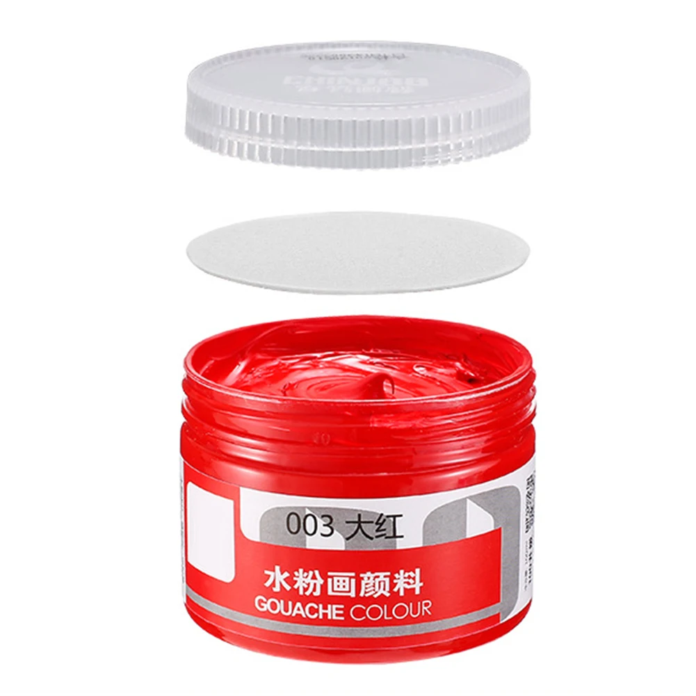 100 мл цветная коробка для рисования гуашью здоровая живопись обучающий