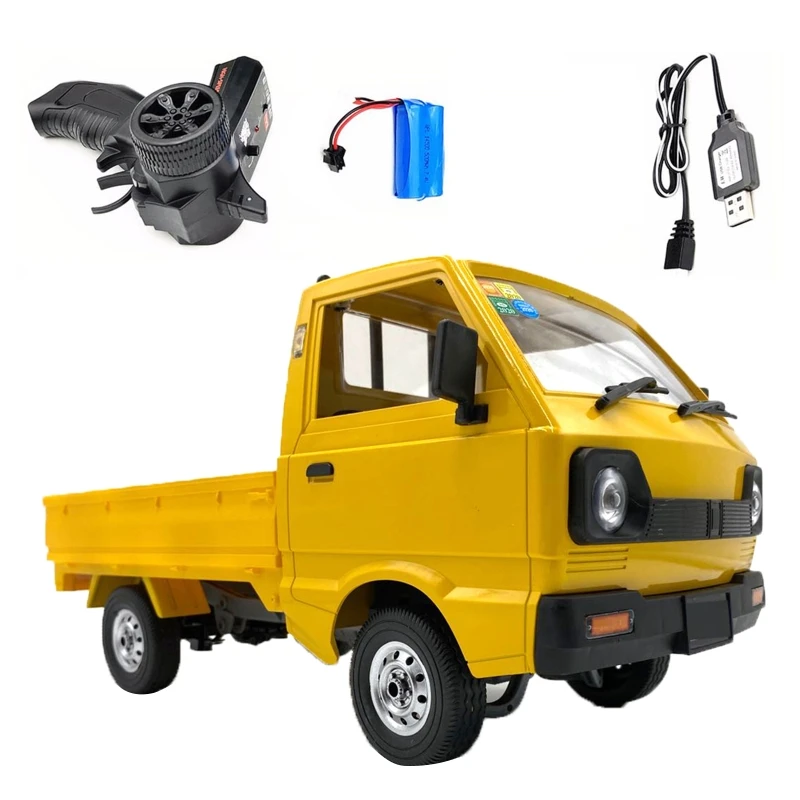 

2.4G Wireless Controller 1:10 Scale D12Y Pickup Truck 4WD Rear Straight Bridge Drive RC Rock Crawler Drift Car Kids Gift
