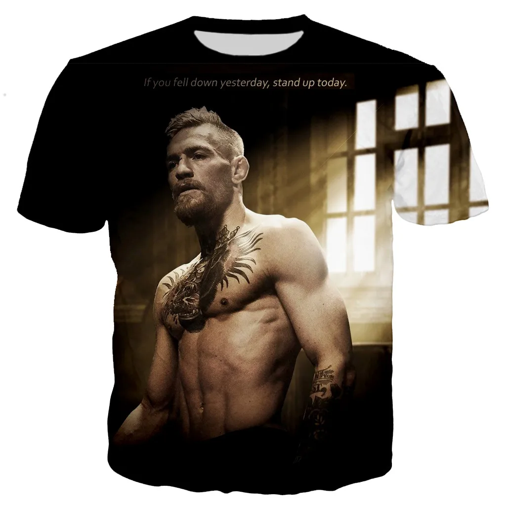 Новое поступление: боксерская звезда khabib nurmagomedov 3D печать для мужчин и женщин