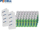 32 шт. PKCELL AAA 850 мАч батареи 1,2 в Ni-MH aaa аккумуляторная батарея предварительно заряженные aaa батареи с 3 шт.аккумуляторы  aaa