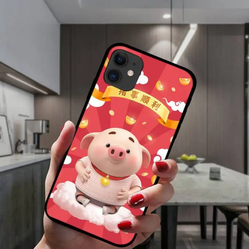 

ZFGHSHYQ Cartoons Pigman Phone Case For IPhone 6 6s 7 8 Plus X Xs Xr Xsmax 11 12 Pro Promax 12mini