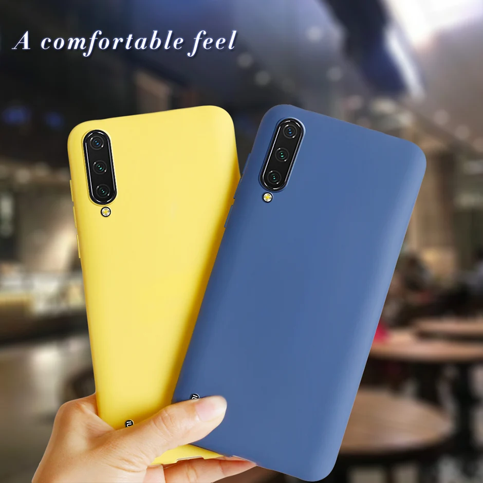 Чехол ярких цветов для Xiaomi MI A3 чехол силиконовый матовый телефона MiA3 A 3 Lite мягкая