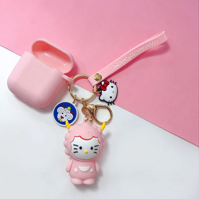 Мультфильм милый рисунок «Hello Kitty» кукла KT Многофункциональные ножи Для женщин девушке Подвески сумки брелок аксессуары Подвеска автомобиль брелок для ключей