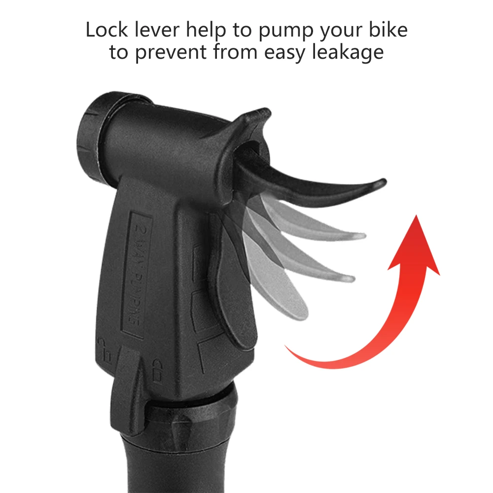 Велосипедный мини-насос 80PSI велосипедный воздушный насос подходит для Presta Schrader