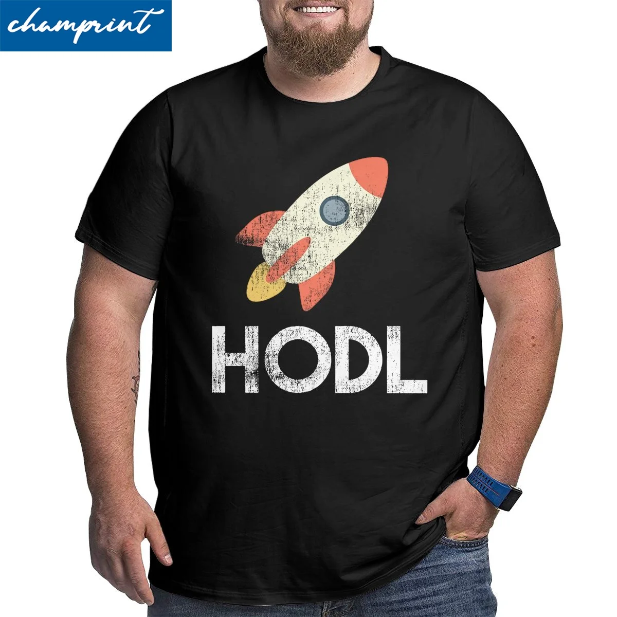 

Men's T-Shirts Funny Cryptocurrency Hodl Big Tall Tee Shirt Bitcoin Crypto Btc Blockchain T Shirt Plus Size Large 6XL Clothing