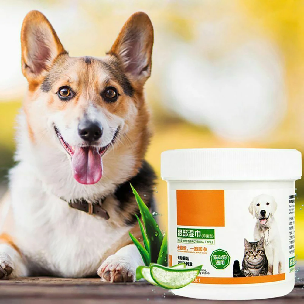 120 шт. нетоксичные чистящие средства для собак с защитой от зуда Аксессуары кошек