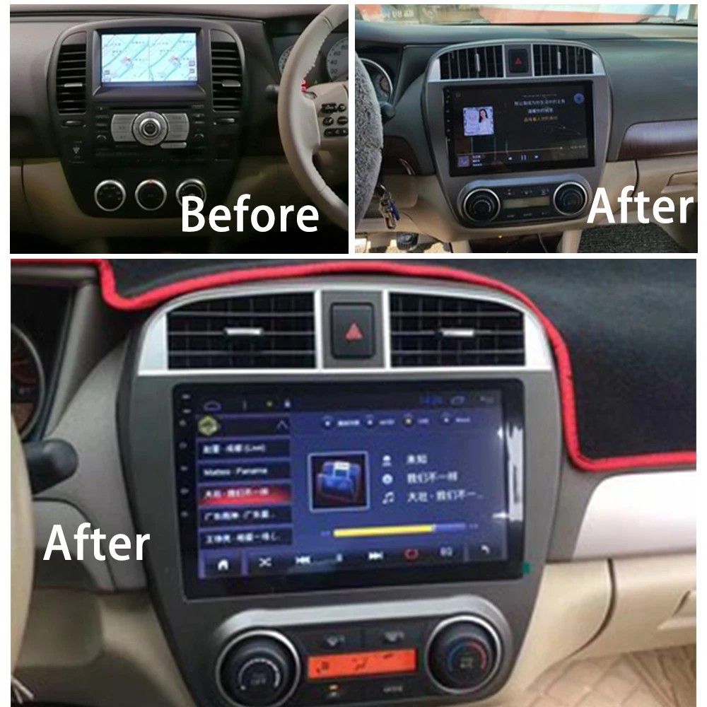 Автомобильный мультимедийный плеер стерео GPS DVD радио навигация NAVI Android экран