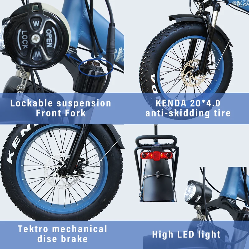 Preise Elektrische Bike 48V 13A 20*4,0 Fett Reifen Schnee EBike Aluminium 750W Leistungsstarke Elektrische Fahrrad Berg Schnee Urbun Ebike