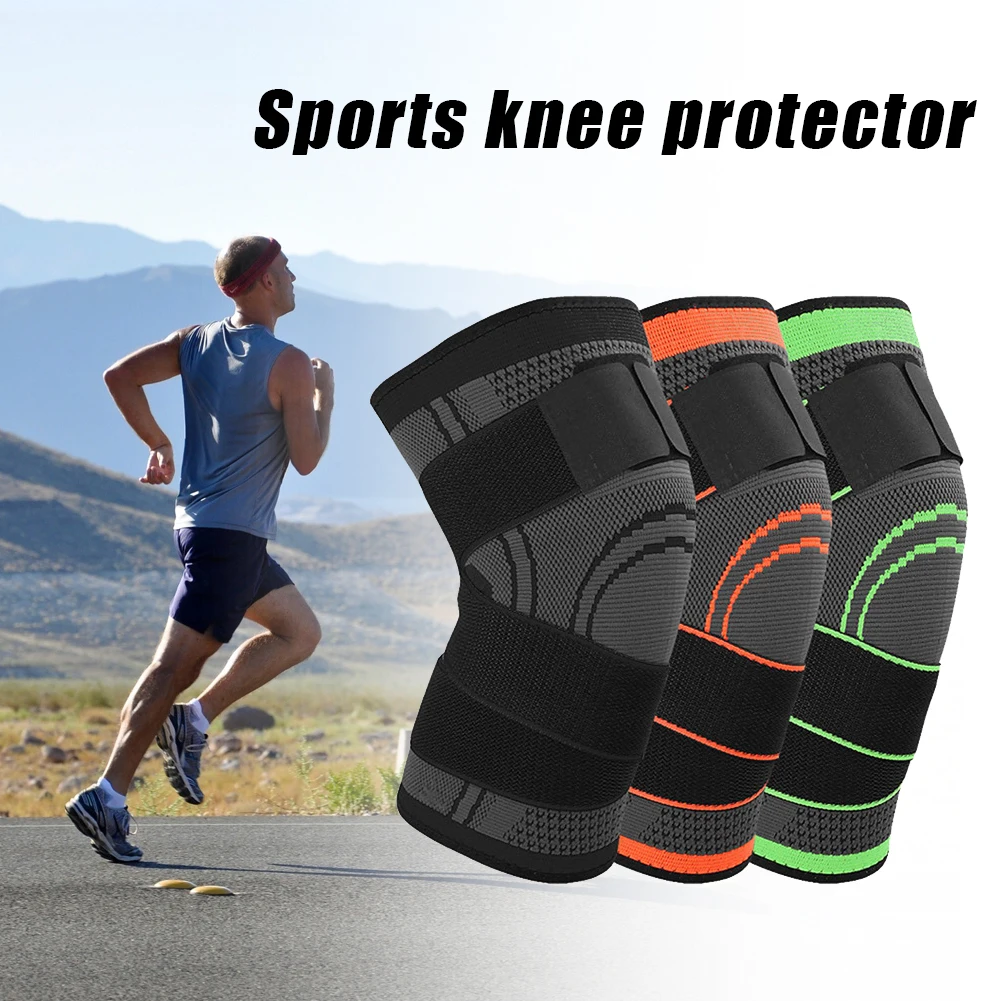 

1pc Knee Support Knee Compression Sleeve Muscle Compression and Support During Sports for Men & Women